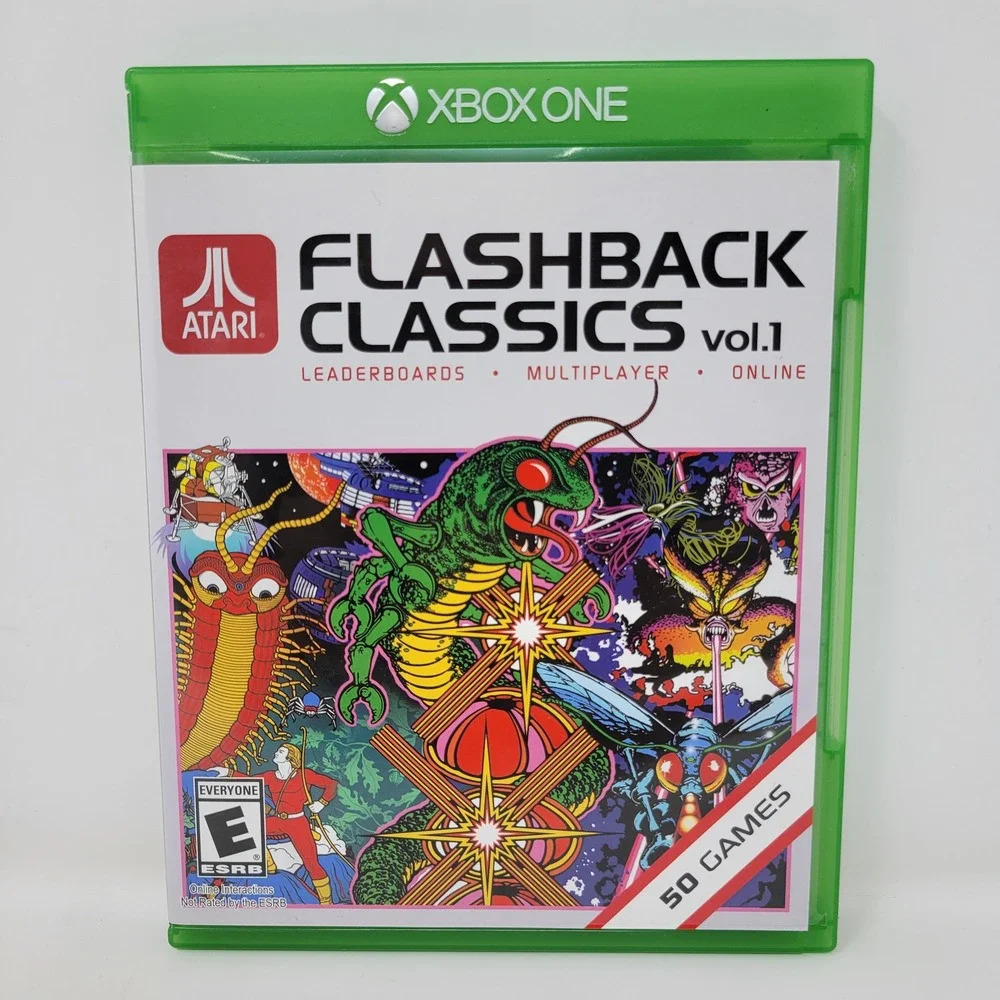 Atari Flashback Classics Vol 1 Xbox One 50 Games Retro Arcade Compilation 2016